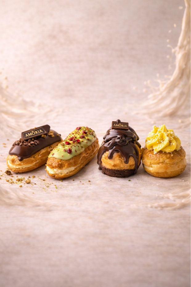 <h4>AMÓRIA® <span style="text-decoration:underline"><em>PASTRIES</em></span></h4>