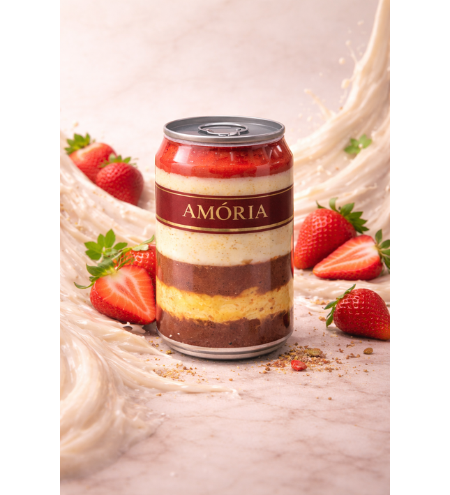 Amória Can Dessert Strawberry