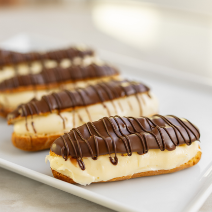 Eclaire - Luxe Roomdessert - 3 stuks