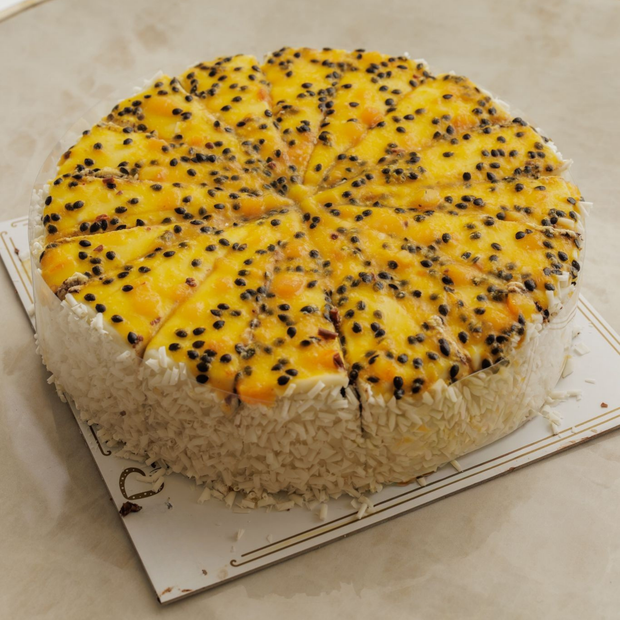 <h3>Passionfruit cake</h3>